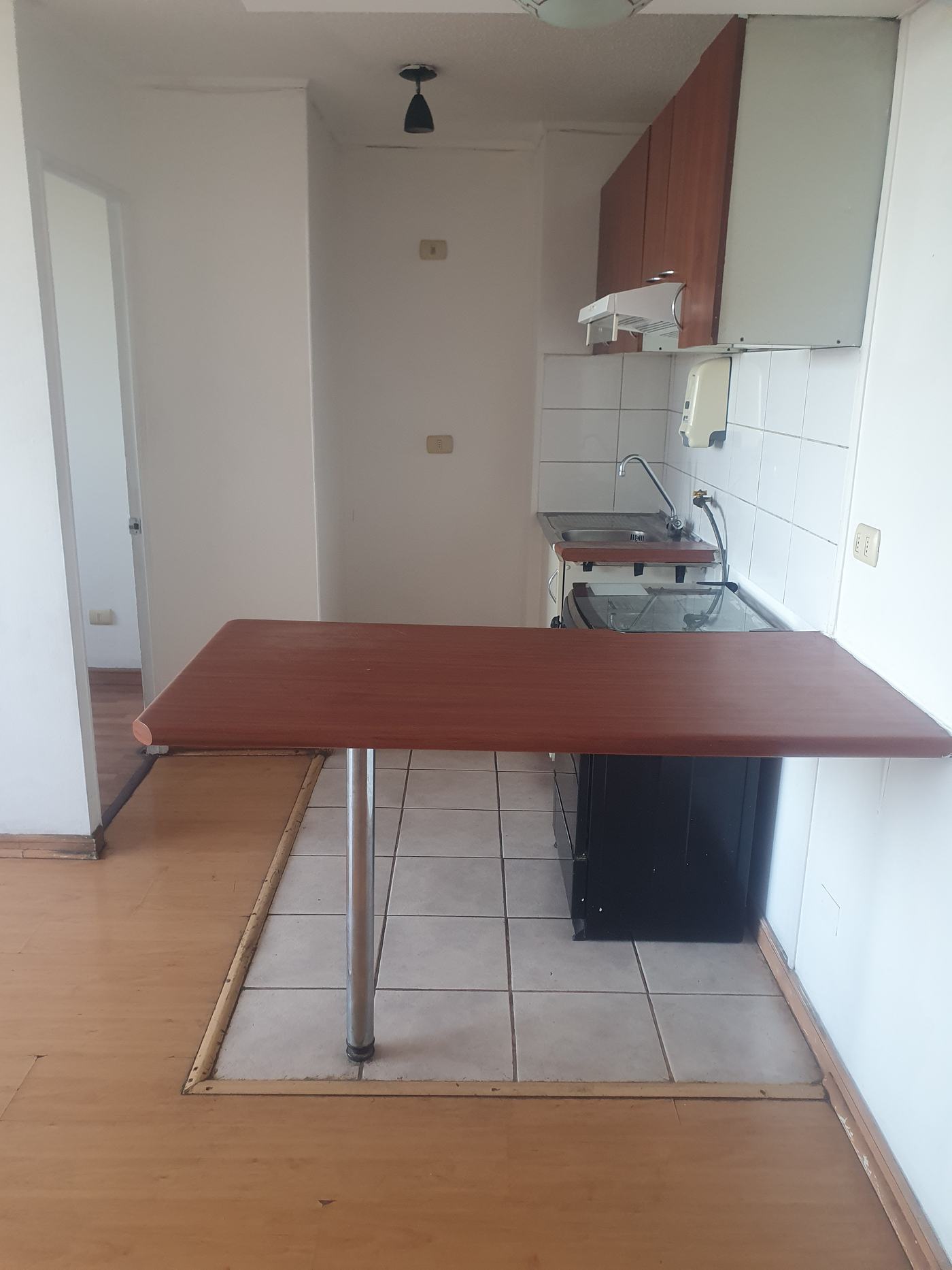 Departamento en Santiago centro, cocina americana y balcón — foto 3